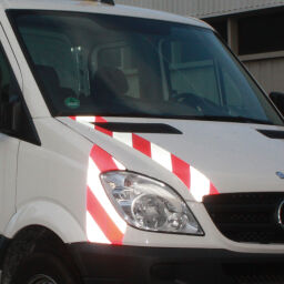 Floor marking and tape vehicle marking package of 2 rolls tape of 9 meter - 141 mm wide