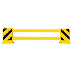 Shelving protection Safety and marking bumper protection adjustable from 1700 to 2100 mm.  W: 1700, D: 190, H: 500 (mm). Article code: 42.198.25.753