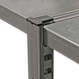 Static shelving rack Shelving accessories static shelving rack 55 top shelf support.  D: 300,  (mm). Article code: 55-DR30T