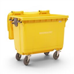 Glass container Special Waste Container 660 liters, suitable for DIN-intake