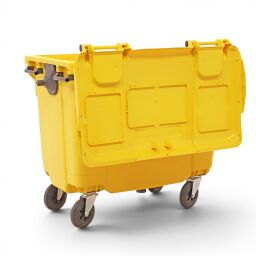 Glass container Special Waste Container 660 liters, suitable for DIN-intake