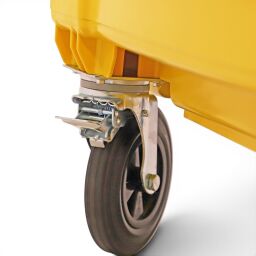 Glass container Special Waste Container 660 liters, suitable for DIN-intake
