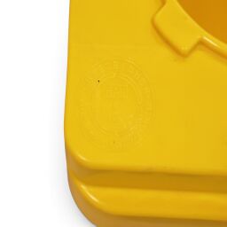 Glass container Special Waste Container 660 liters, suitable for DIN-intake