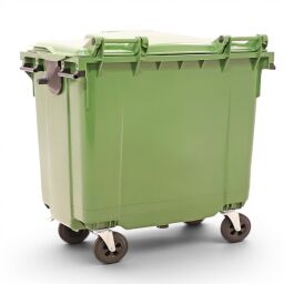 Poubelle composte Conteneur pour substances nocives 770 litres, convient pour prise DIN