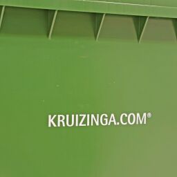 Poubelle composte Conteneur pour substances nocives 770 litres, convient pour prise DIN