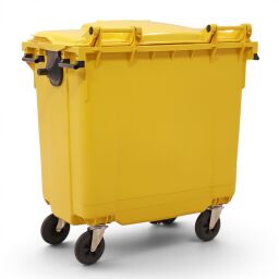 Conteneur poubelle Conteneur pour substances nocives 770 litres, convient pour prise DIN