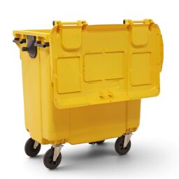 Conteneur poubelle Conteneur pour substances nocives 770 litres, convient pour prise DIN