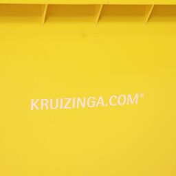 Conteneur poubelle Conteneur pour substances nocives 770 litres, convient pour prise DIN