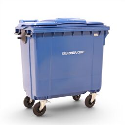 Poubelle papier Conteneur pour substances nocives 770 litres, convient pour prise DIN
