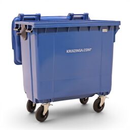 Poubelle papier Conteneur pour substances nocives 770 litres, convient pour prise DIN