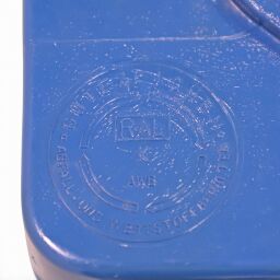 Poubelle papier Conteneur pour substances nocives 770 litres, convient pour prise DIN
