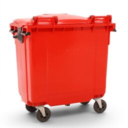 Conteneur poubelle Conteneur pour substances nocives 770 litres, convient pour prise DIN