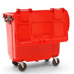 Conteneur poubelle Conteneur pour substances nocives 770 litres, convient pour prise DIN