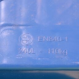 Poubelle papier conteneur-mini 240 litres