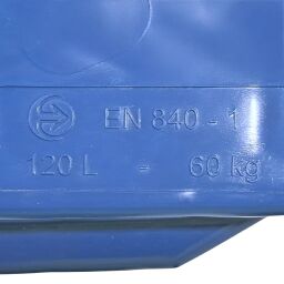Poubelle papier conteneur-mini 120 litres