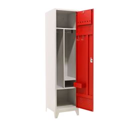 Armoire d'entrepôt occasion armoire vestiaire 1 porte (cadenas) Occasion