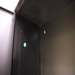 Used Material cabinet 2 doors (cylinder lock)