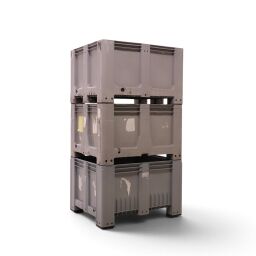 Stapelboxen Kunststoff gebraucht Palettenbox stapelbar
