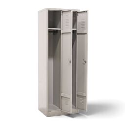 Armoire d'entrepôt occasion armoire vestiaire 2 portes (cadenas) Occasion