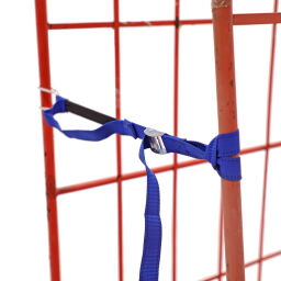 2 côtés roll conteneur 2-parois fond en plastique avec barrières à emboîter Occasion
