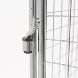 Roll conteneur de sécurité caisson à roulettes antivol A-châssis, emboitables