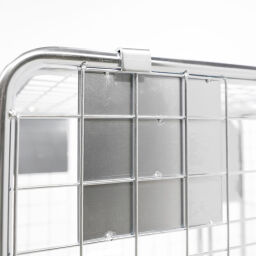 Roll conteneur de sécurité caisson à roulettes antivol A-châssis, emboitables