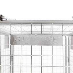 Roll conteneur de sécurité caisson à roulettes antivol A-châssis, emboitables