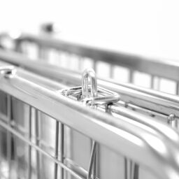 Roll conteneur de sécurité caisson à roulettes antivol A-châssis, emboitables