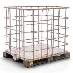Cubitainer GRV Châssis IBC avec palette en plastique Occasion