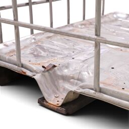 Cubitainer GRV Châssis IBC avec palette en plastique Occasion