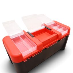 Caisse à outils Box-securité pour outils avec fermeture rapide double