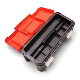 Caisse à outils Box-securité pour outils avec fermeture rapide double