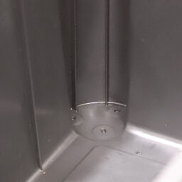Caisse à outils Box-securité pour outils avec fermeture rapide double