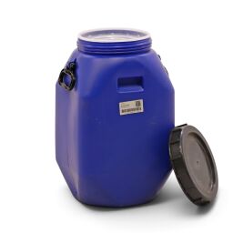 Used Barrels plastic barrel Wide neck vessel with handles