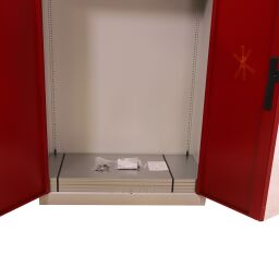 Used Material cabinet 2 doors (cylinder lock)