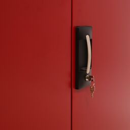 Used Material cabinet 2 doors (cylinder lock)