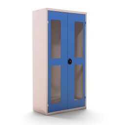 Armoire d'entrepôt occasion armoire d'équipement 2 portes (cylindre) Occasion