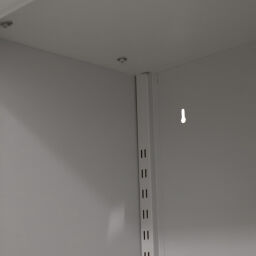 Gebrauchte Materialschränke 2 Abteile (Zylinderschloss)