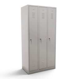 Used Locker cabinet 3 doors (cylinder lock)