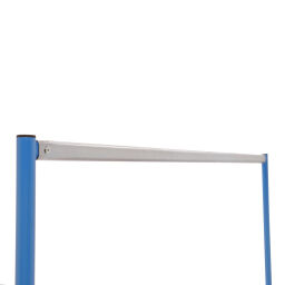 Porte vêtement portemanteau à roulettes barre simple