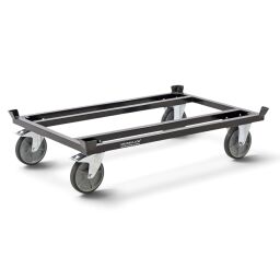 Plateau roulant chariot châssis pour palettes convenable pour format palette 1200x800 mm