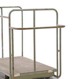 Used Storeroom trolleys platform trolley 1 push bracket