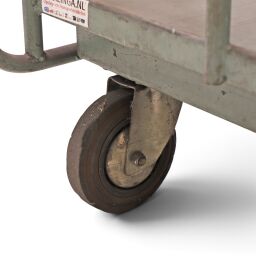 Used Storeroom trolleys platform trolley 1 push bracket