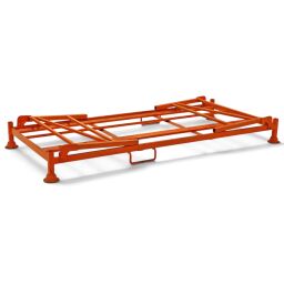 Used Tyre storage stackable and foldable vertical load