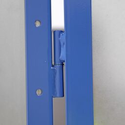 Shelved trolleys Fetra shelved trolley with 2 lockable doors