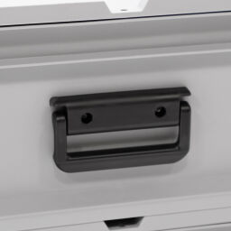 Valise en plastique conforme à la norme Euronorm 400 x 300 x 185 mm – 16 litres – couvercle à charnières démontable