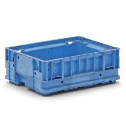 Boite de rangement occasion bacs gerbable Euronorm tous les parois fermées Occasion