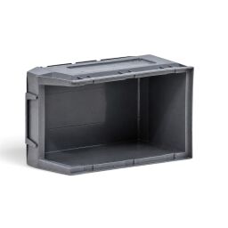 3.5-liter plastic storage bin – recycled HDPE – stackable