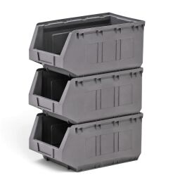 Kunststoff-Lagerbehälter 10 Liter – recyceltes HDPE – stapelbar