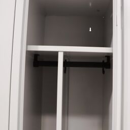 Armoire d'entrepôt occasion armoire vestiaire 2 portes (cylindre) Occasion